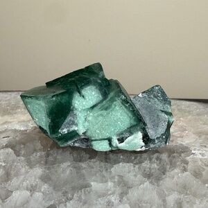 Green Cube Fluorite Raw Specimen
